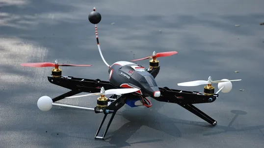 img AFD drone Drone helps with Mechanic Falls river rescue