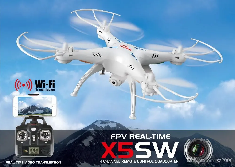 Original Drones SYMA X5SW WIFI RC Drone FPV Helicopter Quadcopter with HD Camera 2.4G 6 Axis Real Time RC Helicopter Toy Free Shipping. 1024x727 Best Syma Drone Collection Reviews   Why they are the best sellers on Amazon ?